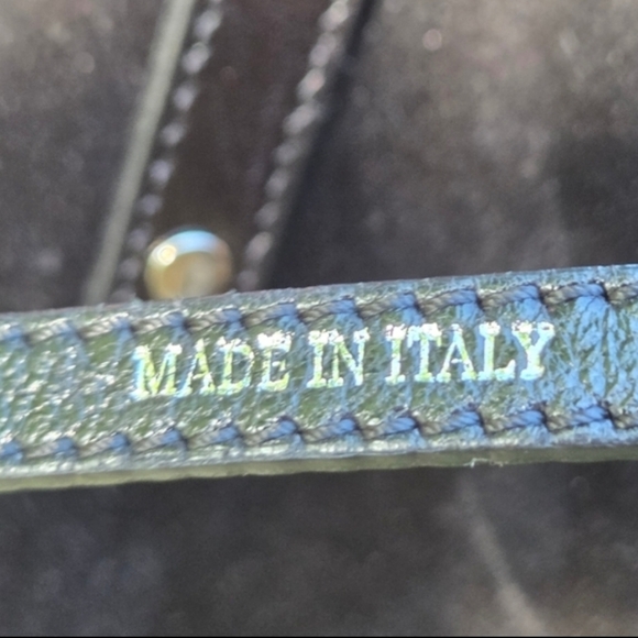 Tiffany & Co Boho Reversible Black Suede Handbag - Picture 11 of 14